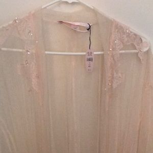 Victoria Secret pink robe M/L